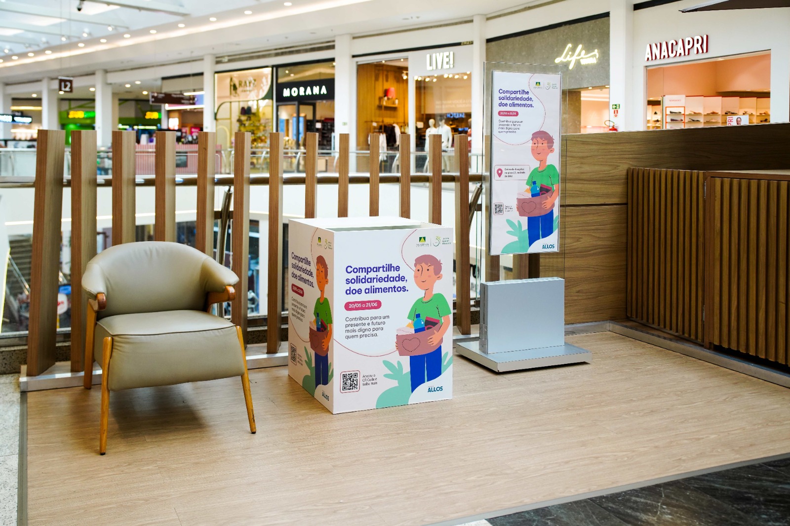 Aniversário do Amazonas Shopping ganha foco na solidariedade